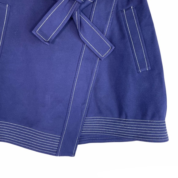 Guess Blue Tie Belt Mini Skirt - Picture 6 of 6
